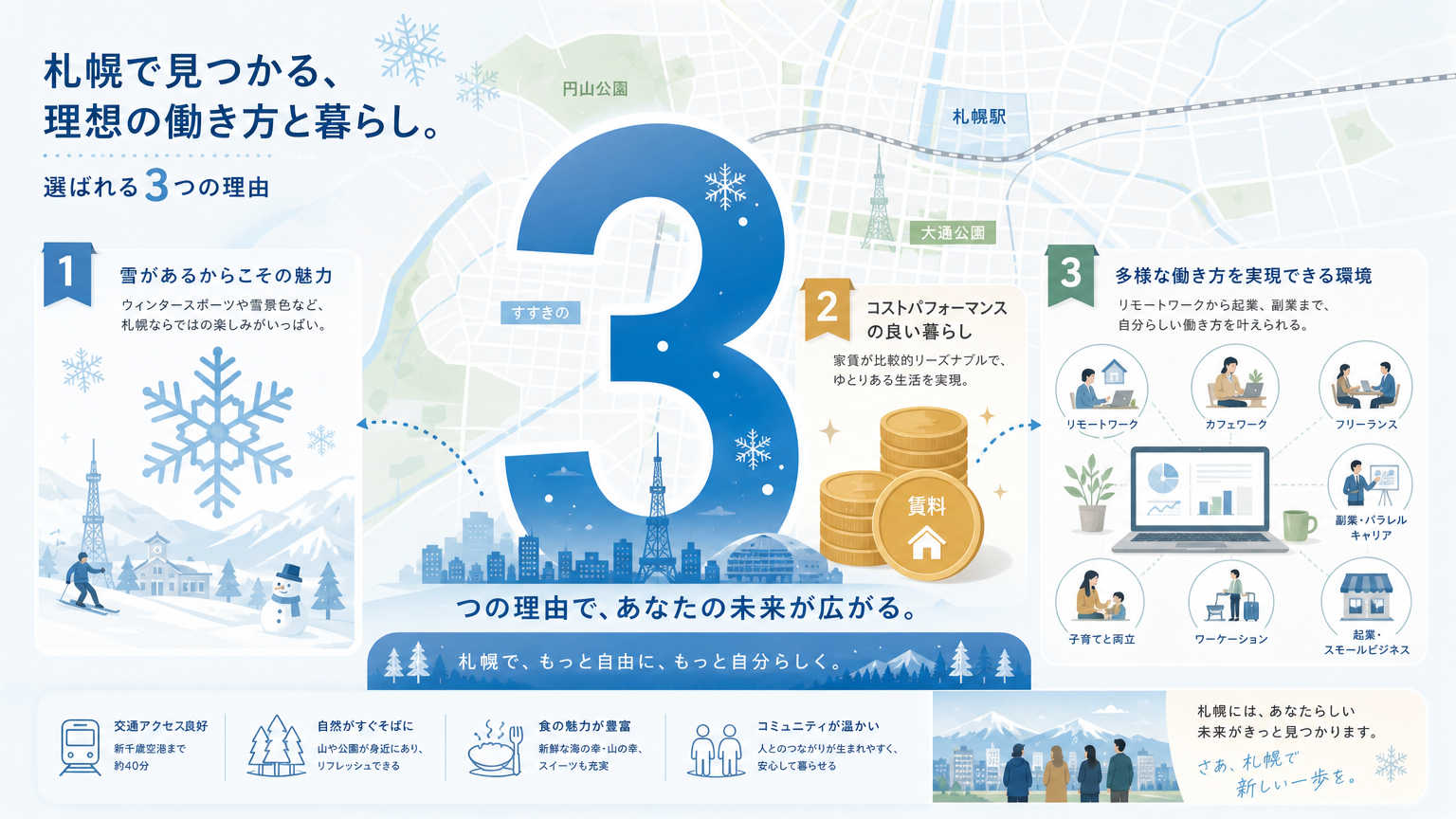 札幌のオフィス選びが重要視される理由