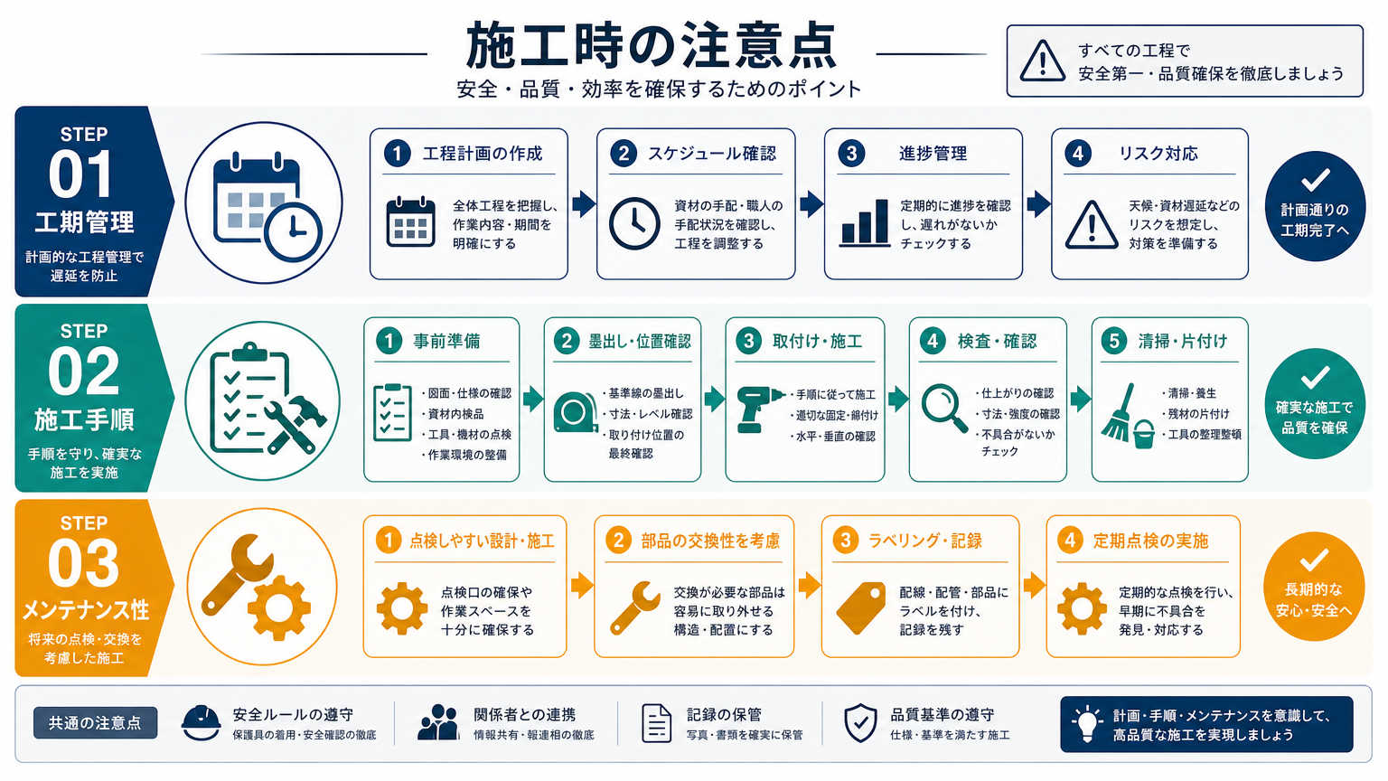 寒冷地の内装対策を成功させる施工時の注意点